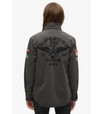 Superdry Maglia da scout nera