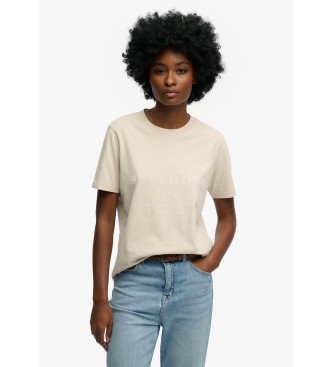 Superdry Luksuzna bež majica