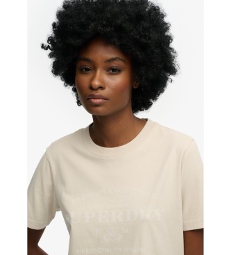 Superdry Luksuzna bež majica