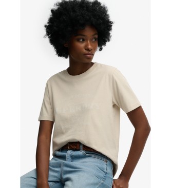 Superdry Luksuzna bež majica