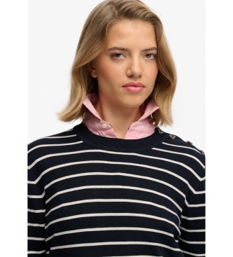 Superdry Pull essentiel marine