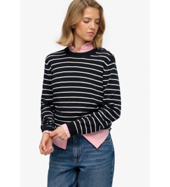 Superdry Pull essentiel marine
