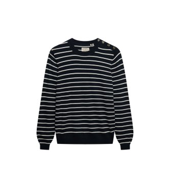 Superdry Pull essentiel marine
