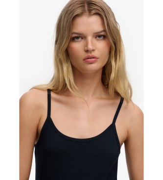 Superdry Maxi Cami Kleid navy