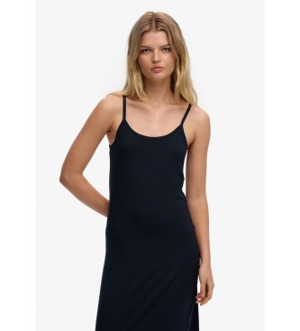 Superdry Maxi Cami Kleid navy