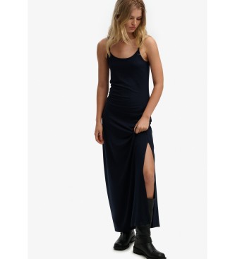Superdry Maxi Cami Kleid navy