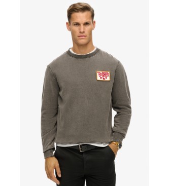 Superdry Sweat-shirt gris Mechanic