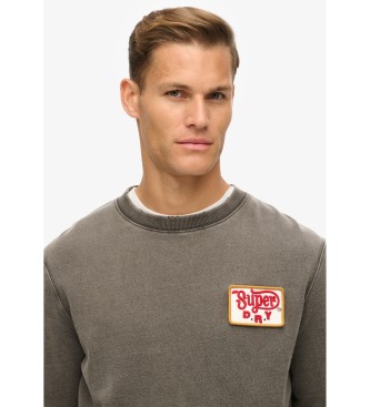 Superdry Sweat-shirt gris Mechanic