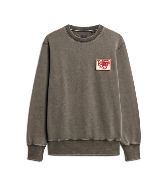 Superdry Sweatshirt cinzenta mecnica