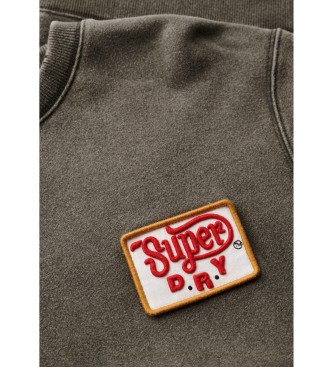 Superdry Mechanic grey sweatshirt