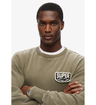 Superdry Mechanisch sweatshirt groen