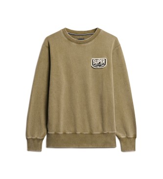 Superdry Mechanisch sweatshirt groen