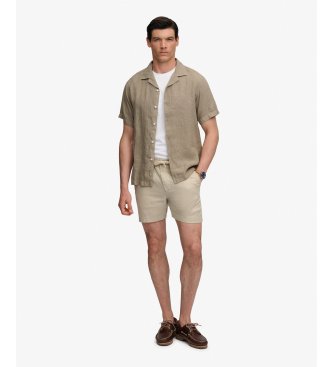 Superdry Shorts Merchant Linen beige