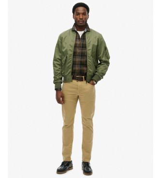 Superdry Casaco de comerciante MA1 verde