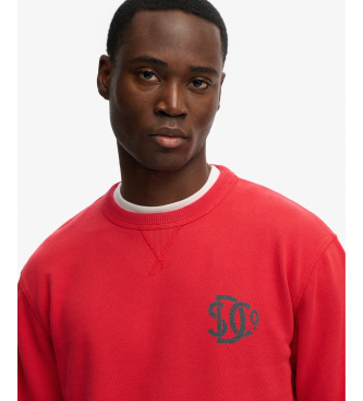 Superdry Sweat-shirt Merchant rouge