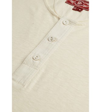 Superdry Merchant Grandad T-shirt beige