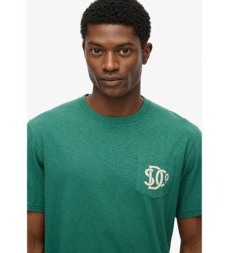 Superdry Merchant Graphic T-shirt green