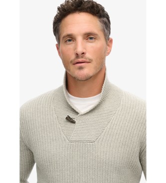 Superdry Merchant Store grey jumper