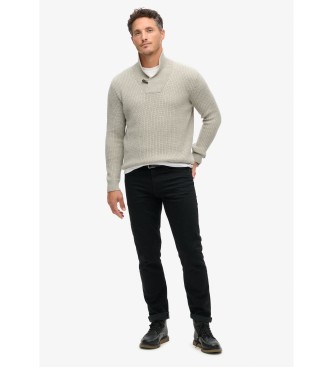 Superdry Merchant Store grey jumper