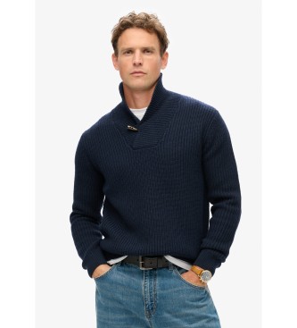 Superdry Merchant Store navy jumper