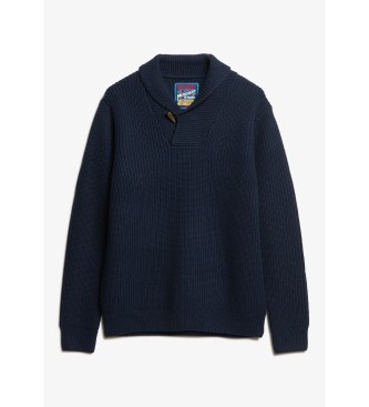 Superdry Merchant Store navy jumper