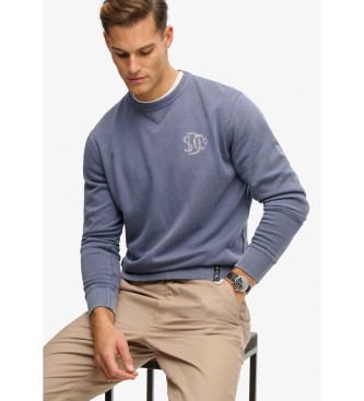 Superdry Merchant sweatshirt bl�
