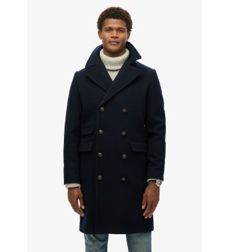 Superdry Abrigo Merchant Long marino