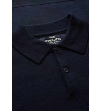 Superdry Camisola de l merino azul-marinho