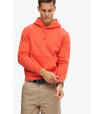 Superdry Bluza Micro Logo pomarańczowa