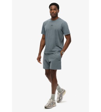 Superdry Micro Logo Shorts blue