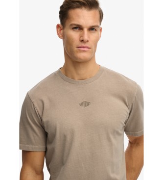 Superdry Micro Logo T-shirt beige