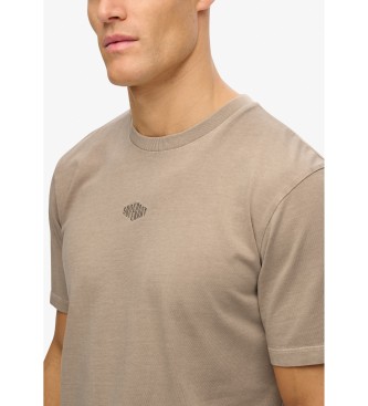 Superdry Micro Logo T-shirt beige