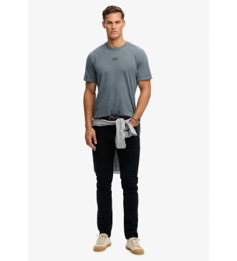 Superdry Micro Logo T-shirt bl�
