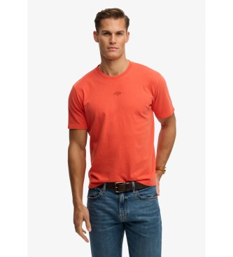 Superdry Micro Logo T-shirt orange
