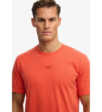 Superdry Micro Logo T-shirt orange