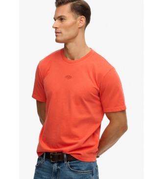 Superdry Micro Logo T-shirt orange