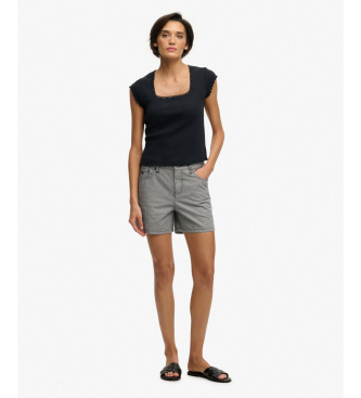 Superdry Short Rise Stripe navy