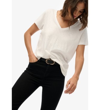 Superdry Jeans neri a zampa a vita media