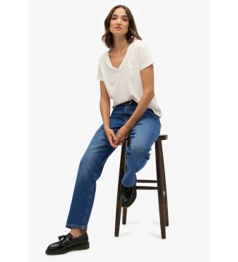 Superdry Jeans Mid Rise Straight mrkebl