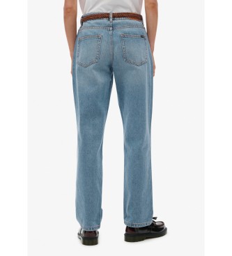 Superdry Jeans Mid Rise Straight bl