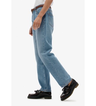 Superdry Jeans Mid Rise Straight bl