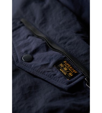 Superdry Militrjakke med htte Ma1 navy