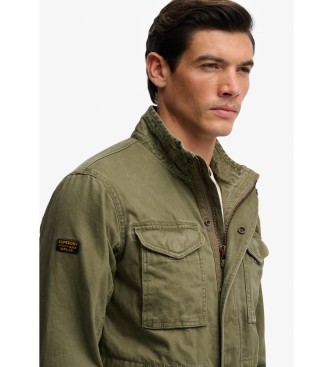 Superdry Veste militaire M65 verte