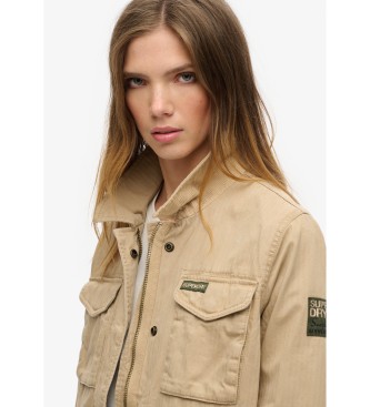 Superdry Veste militaire double M65 beige