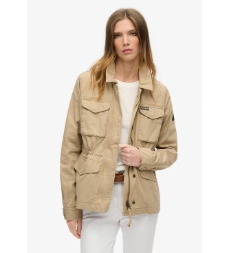 Superdry Veste militaire double M65 beige