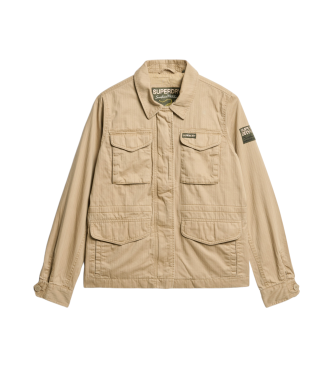 Superdry Militrfodrad jacka M65 beige