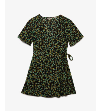 Superdry Mini robe �chancr�e Swing noir