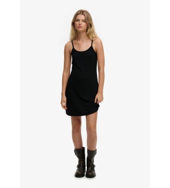 Superdry Sukienka Mini Cami czarna
