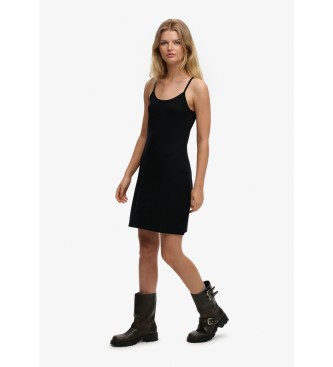Superdry Sukienka Mini Cami czarna