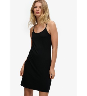 Superdry Sukienka Mini Cami czarna